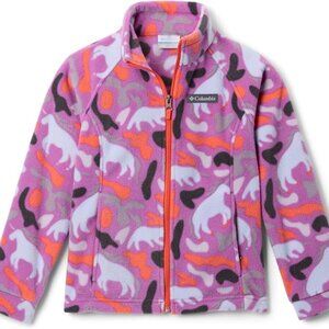Columbia, NWT, 2T, Printed Fleece Jacket